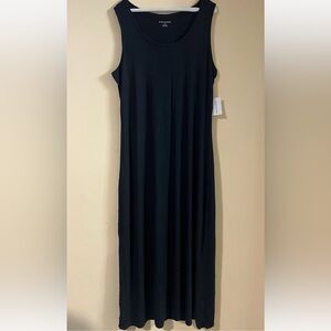 NWT Amazon Essentials Dress Size L Women's Sleeveless Black …#726